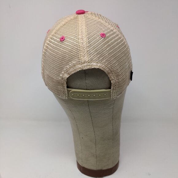 Blake Shelton Womens Snapback Mesh Back Hat Pink Adjustable Embroidered Logo - Picture 7 of 11